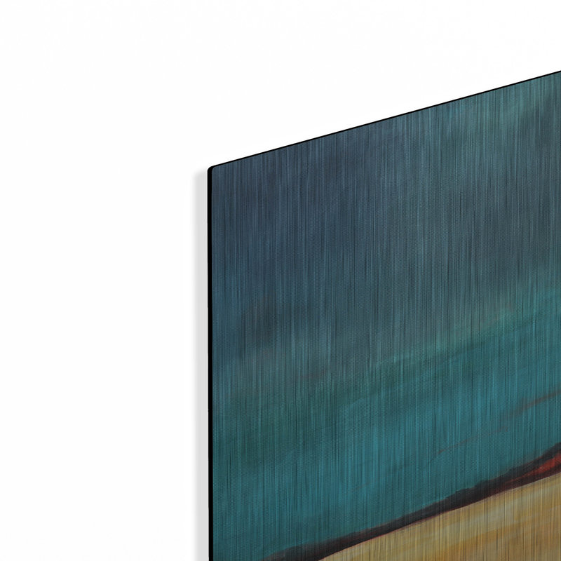 Latitude Run® «Waiting For The Rain» par Deanna Schuerbeke, art mural en métal, H 12 po x l 12 po
