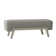 Banc rembourré lorain