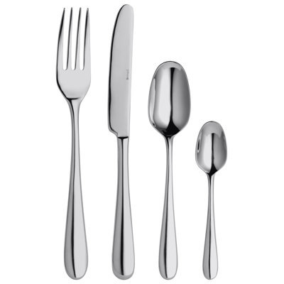 Stellar 24 Piece 18/10 Stainless Steel Cutlery Set. Table settings for 6, Tattershall Design