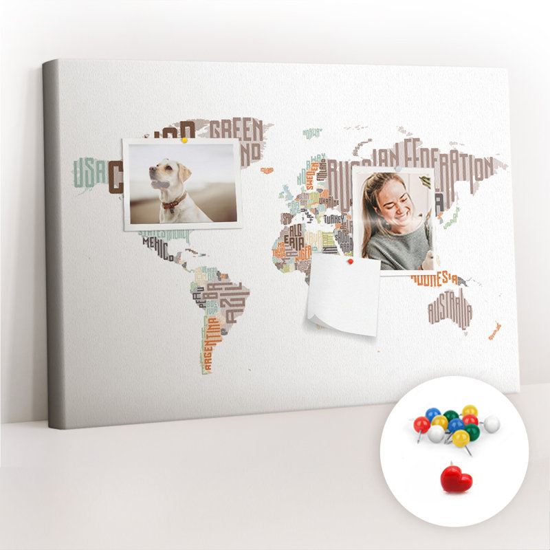 Antiqua Cork Corkboard / Bulletin Board