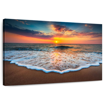 Gillard Sunrise Sea Waves