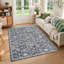 Tapis de couloir lavable Trellis 2 x 6 tapis antidérapant rétro, patiné-469415587
