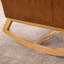 Chaise longue berçante avec repose-pieds Accent-1813445815