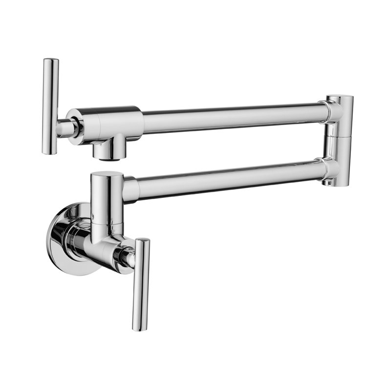 Robinet remplisseur avec accessoires, Chrome