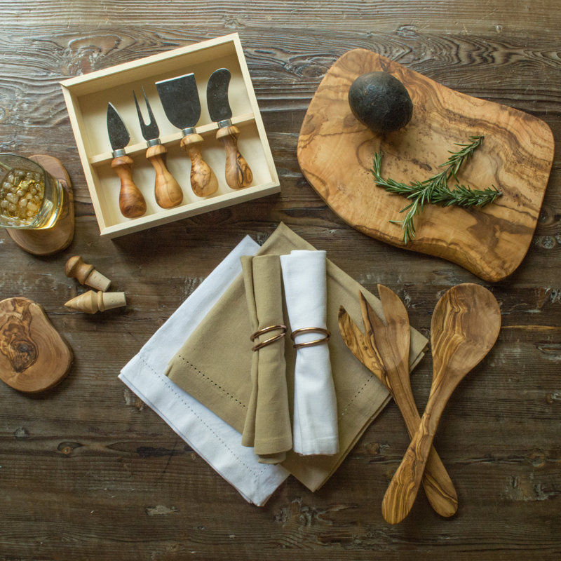 Olive Wood Natural Shape Medium Cutting Board