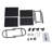 Rolling 4-compartment Book Storage and Display Stand-1869207958