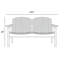 Verbena Outdoor 2 - Seat Loveseat