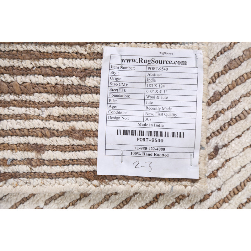 One-of-a-Kind Area Rug Ivory