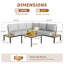 Lovene 5 - Person Outdoor Seating Group with Cushions-1540472049