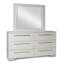 Miroir biseauté pour commode Kleier