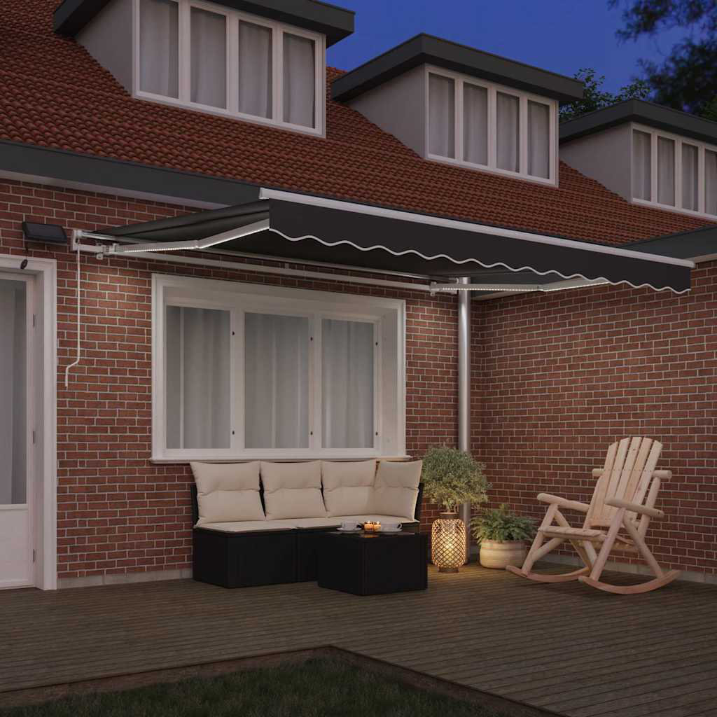 VidaXL Retractable Patio Awning