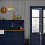 Joules Meadow Geo Navy/Cream Wallpaper