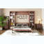 Grand lit escamotable avec bureau et tablettes-152219549