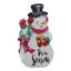 Enseigne de Noël pré-éclairée 26 pouces - Bonhomme de neige
