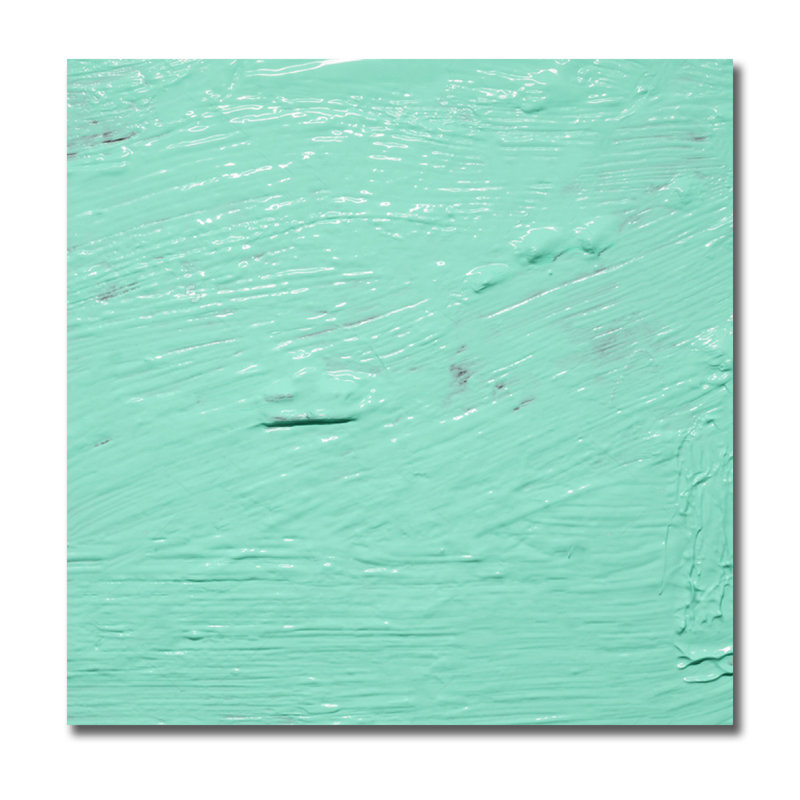 Aqua Print, 24" H x 24" W x 1.5" D, Acrylic