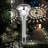 16.3 " Solar Powered Integrated LED Outdoor Floor Lamp-86048839