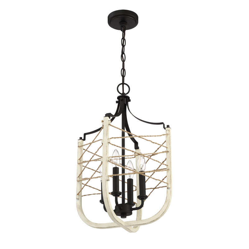 Lustree 4 lumières unique/classique/traditionnel Romero