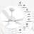 56'' Ceiling Fan with LED Lights-91022863