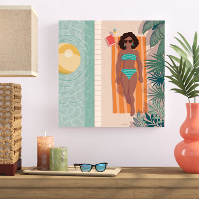 «Beach Babes III» par Janelle Penner - reproduction imprimée