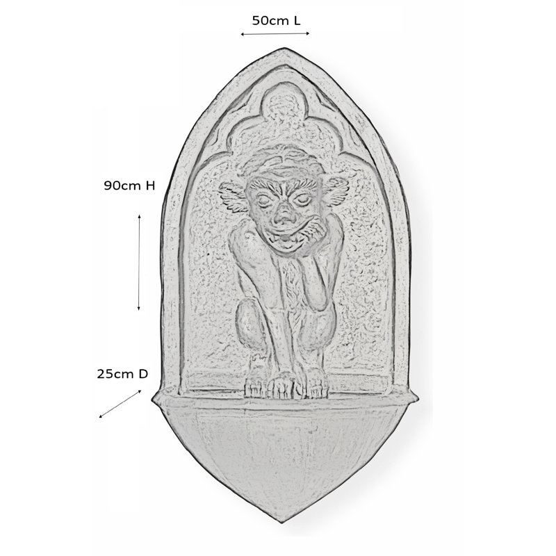 Crelake Handcrafted Indoor Outdoor Fountain
