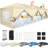 10x30 Pop up Canopy Tent with 8 Sidewalls, Waterproof Commercial Instant Shelter Tent-105358465