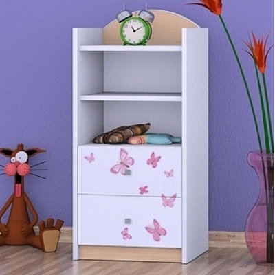 Jayden 96cm H X 45cm W Animals Kids Cube