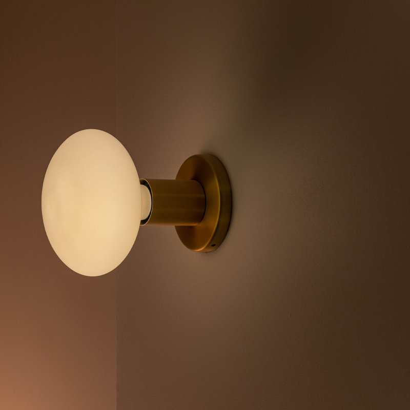 Lochan 1 - Light Flush Mounted Sconce, Brass