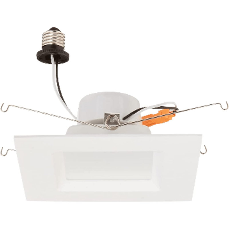 Ensemble d'éclairage encastré standard 6 po 16 watts à intensité variable et homologué IC