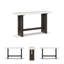 Reylan 47.25'' Glass Top Console Table