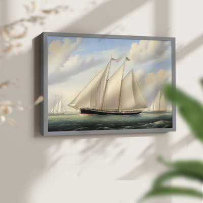 Nautical Series-CXVII -Framed Print - Restickable