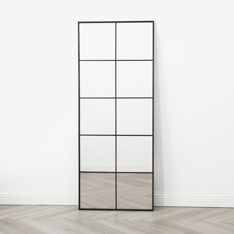 Naquasia Metal Rectangle Wall Mirror