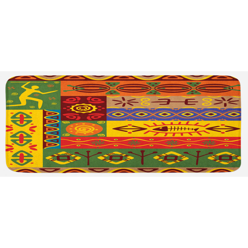 Tapis de cuisine africain