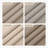 52'' x 108'' Light Beige Luxury 100% Blackout Velvet Thermal Insulated & Soundproof Window Curtain Panel Pair, Set of 2-416601932-416601978
