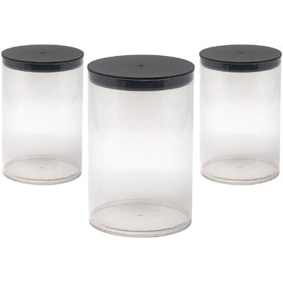 Plastic Storage Tubes 4" X 12.25"