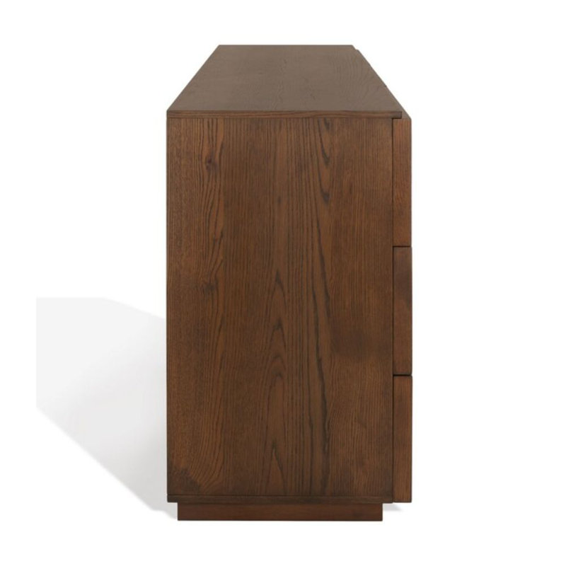 Commode à neuf tiroirs, Chêne médium