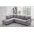 Weldon Mocha Microsuede Sectional-118265178