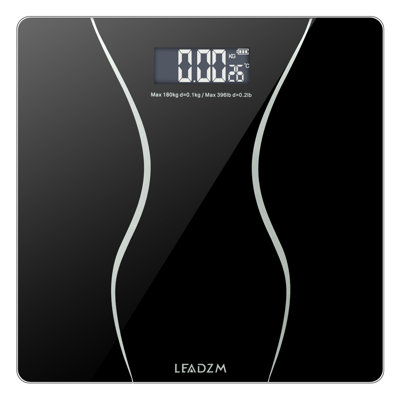 Blue Elephant Digital Glass Bathroom Scale