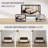 Solid Wood Low-Profile Spindle Bed Frame-138224141