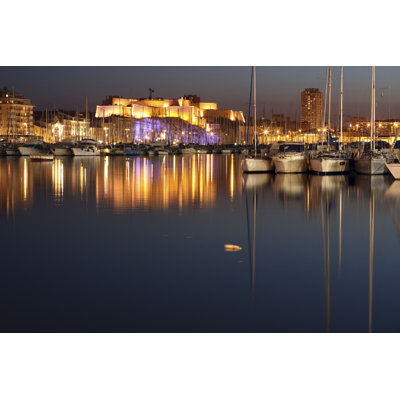 Grygla Marseille View Port - Wrapped Canvas Print