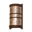 2 - Light Flush Mounted Sconce