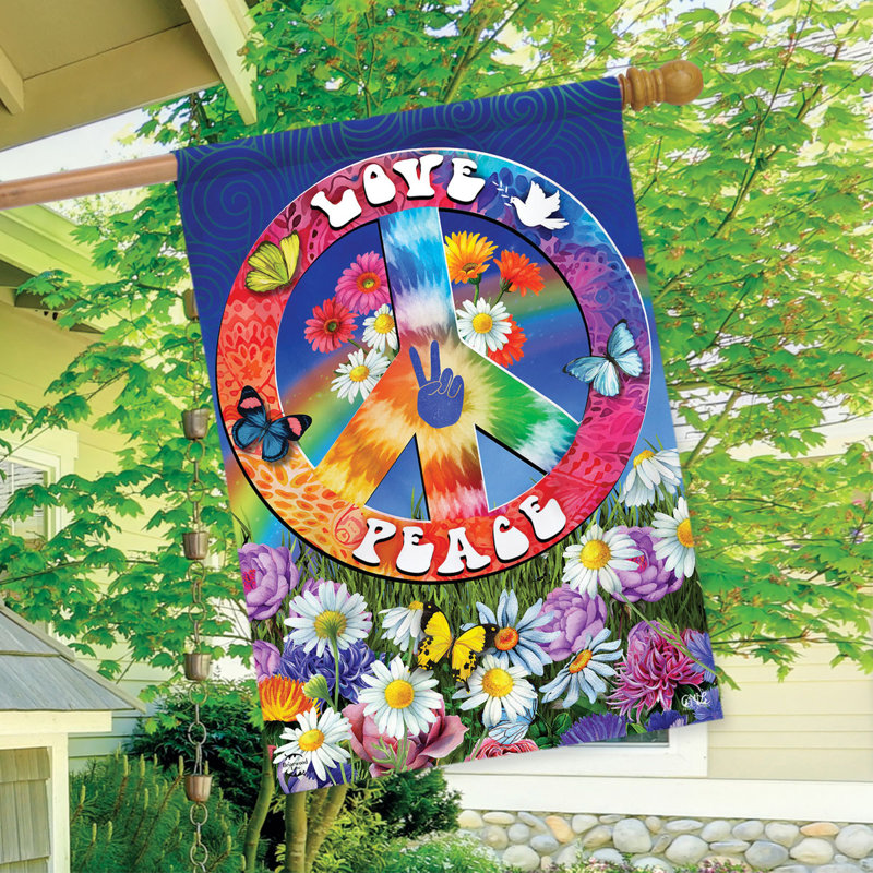 Drapeau Peace and Love House