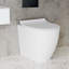 Ensemble de toilette à double paroi avec plaque de chasse 0,8 / 1,6 GPF St. Tropez-108927920