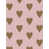 Large, Gold on Mauve