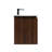 30 Inch Foldable Bathroom Vanity With Sink & Soft-Close Doors - Quick 30-Second Wall-Mount Installation, Shaker Style With Adjustable Shelf-507809388