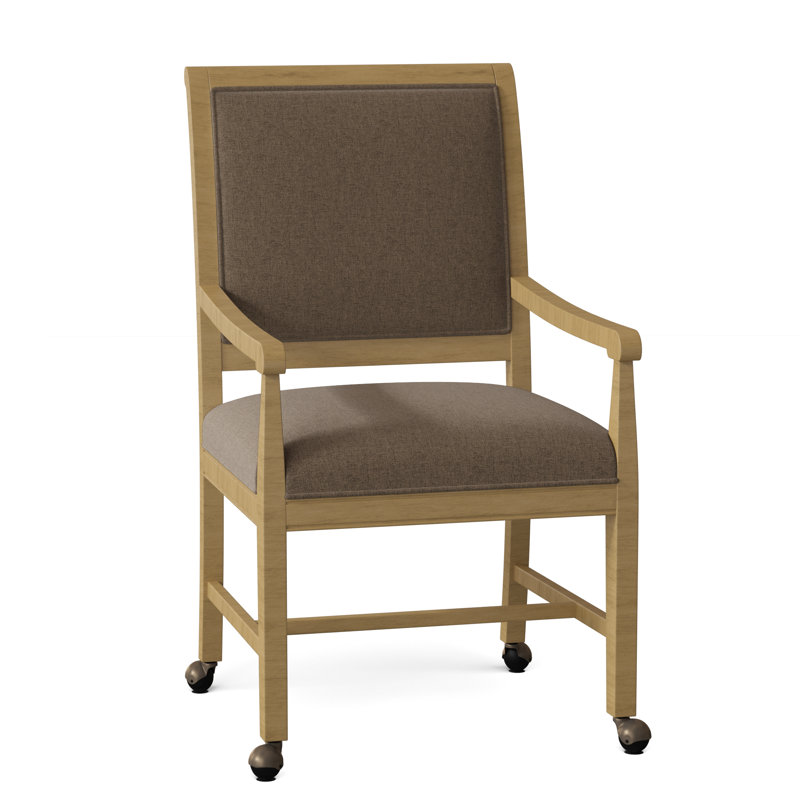 Chaise avec accoudoirs à dossier très grand Chatham Chatham, 8789 Sauge, Noisette