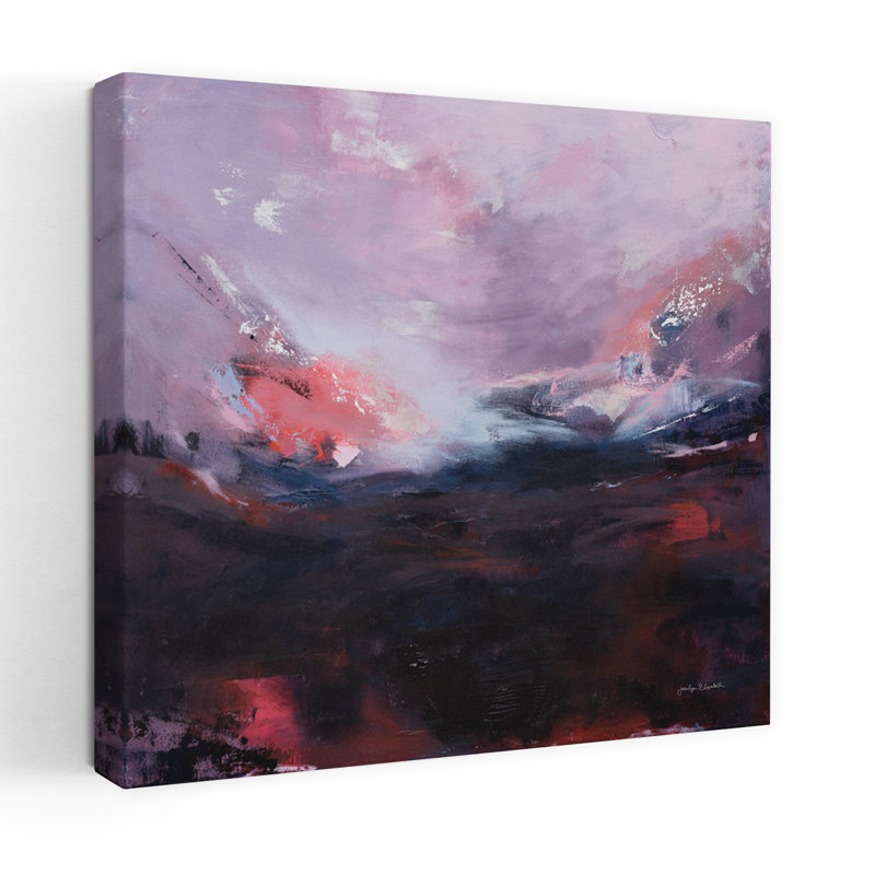 «I Dont Know How To Say Goodbye», art abstrait contemporain, H 18 po x l 18 po