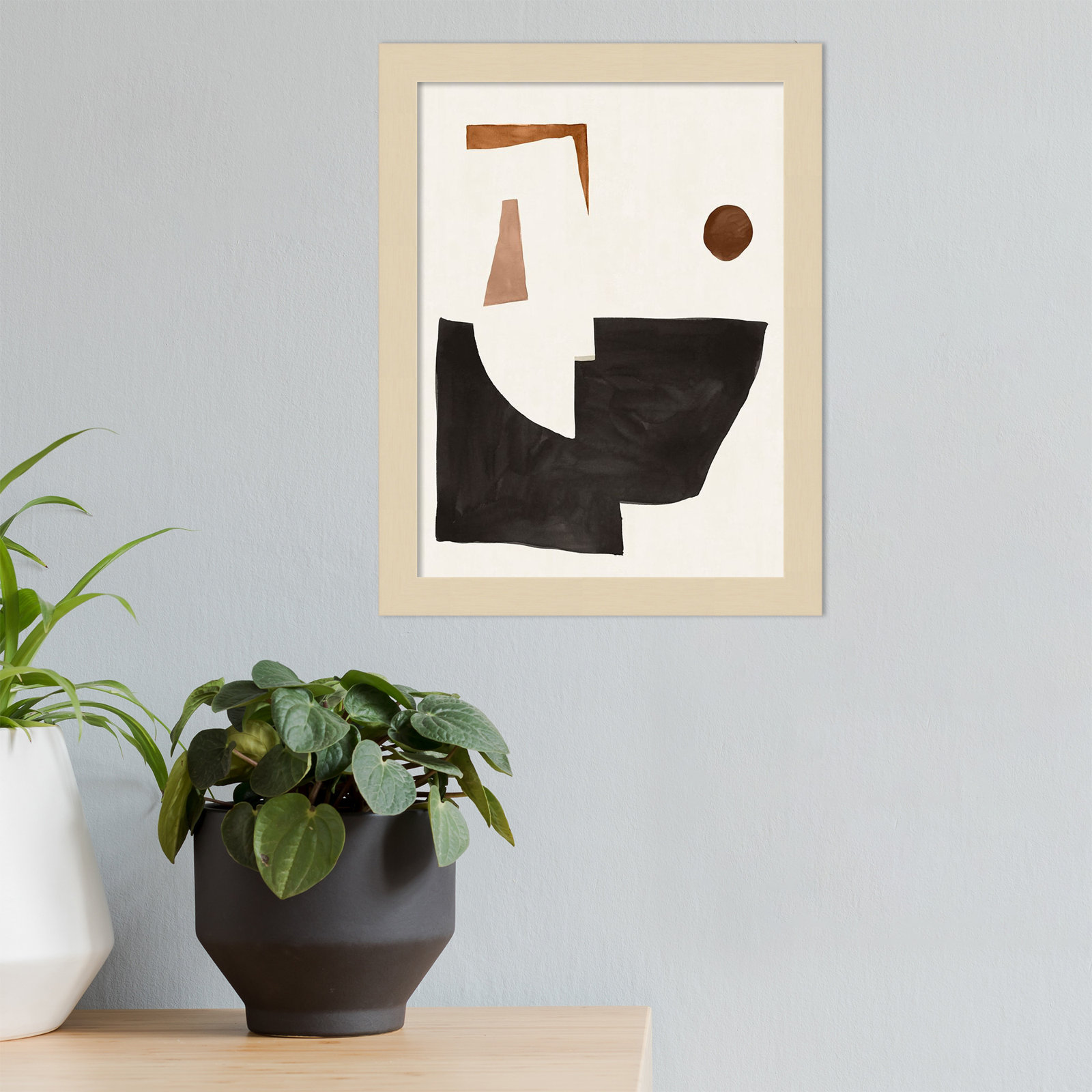 Blockway by Sozi, 10" W x 13" H, Brown