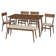 New Britain 6 - Person Four Leg Dining Set