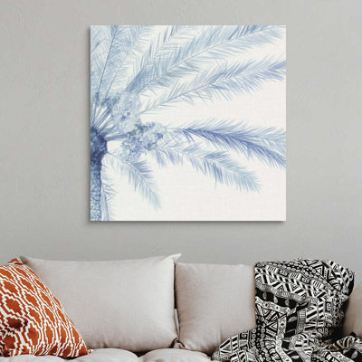 Art mural sur toile Chambray Palms II
