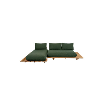 Sticks Platform, Sofa W/ Chaise Lounge